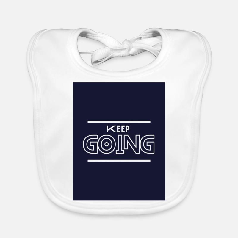 Keep Going Organic Baby Bibs