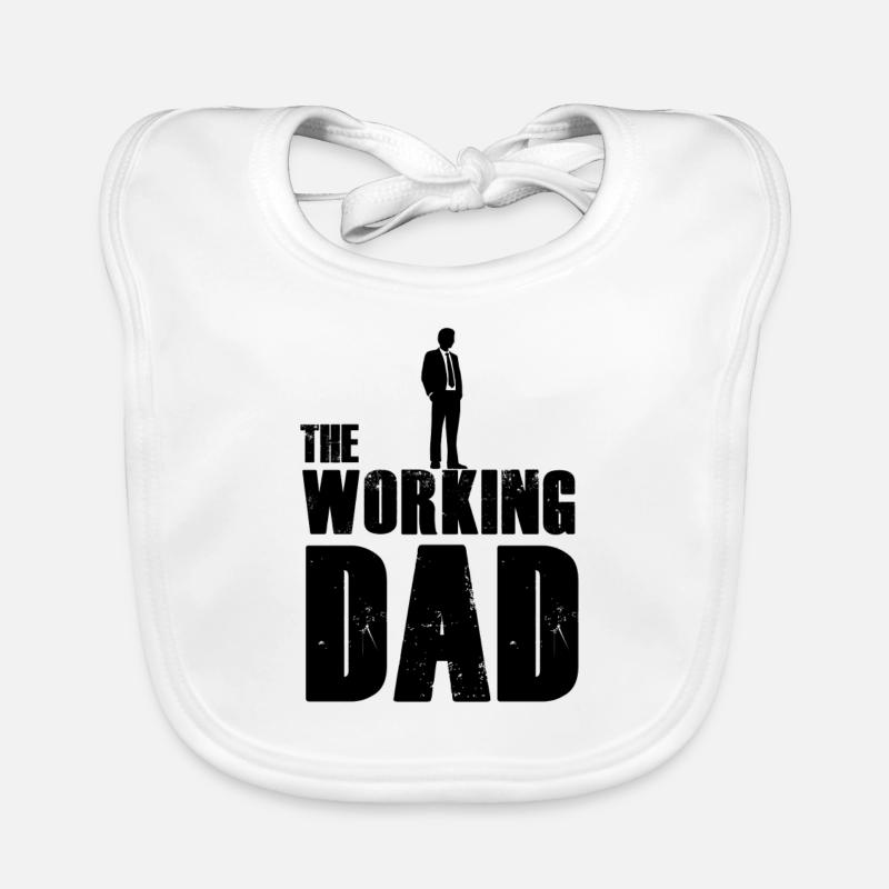 The working Dad Baby Bio-Lätzchen