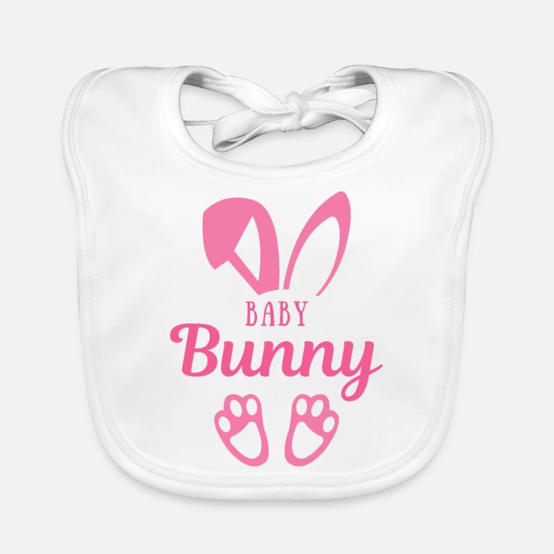 Bébé Lapin Bavoir bio Bébé