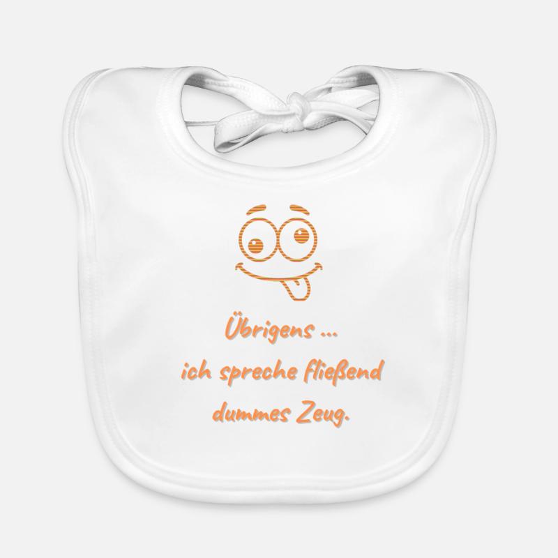 Des trucs stupides fluides Bavoir bio Bébé