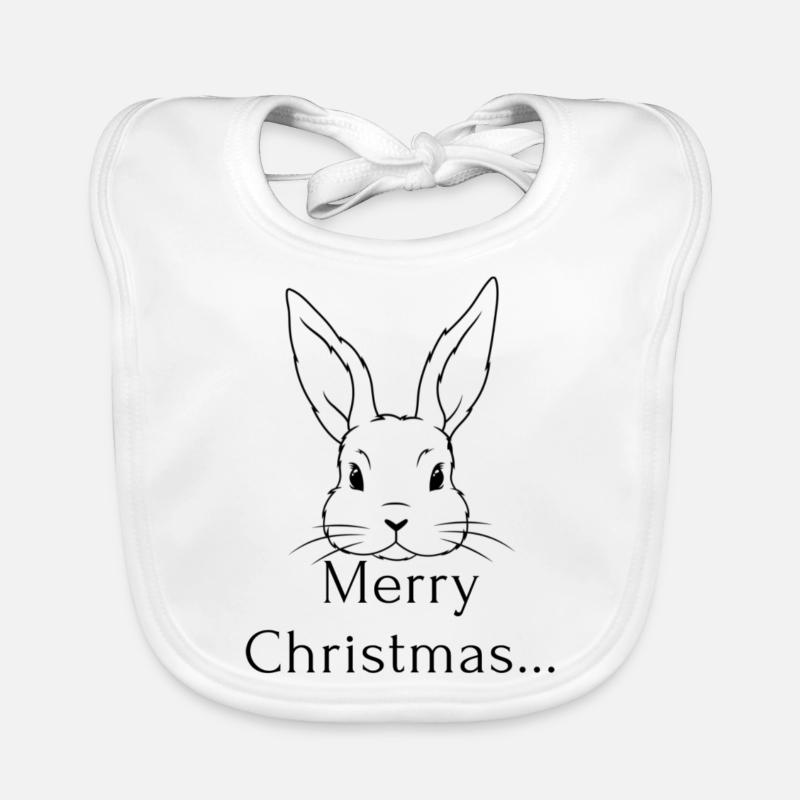 Lapin de Noël / Noël Bavoir bio Bébé