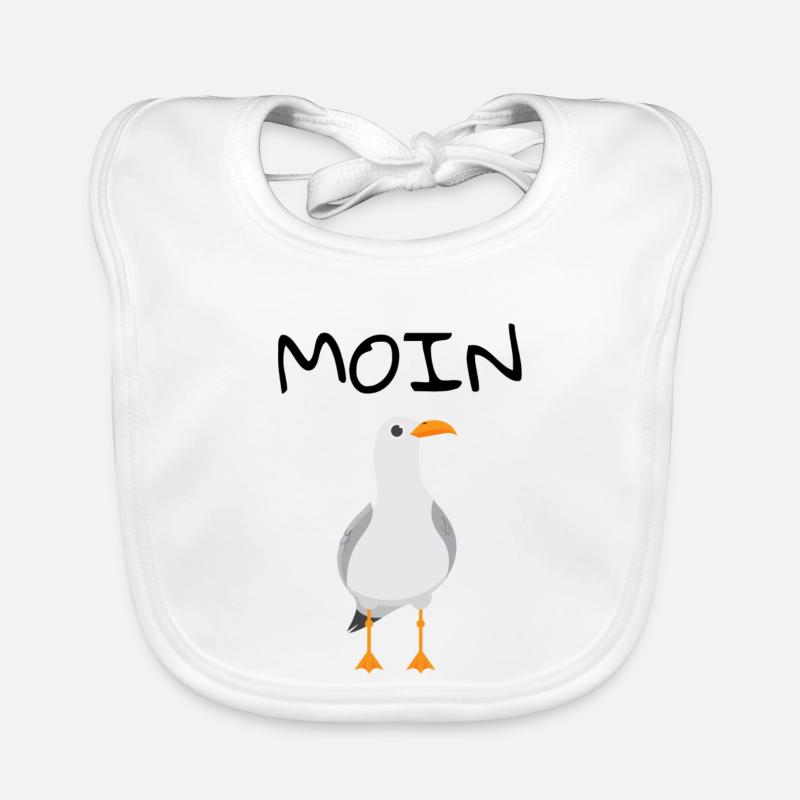 MOIN Möwe Baby Bio-Lätzchen