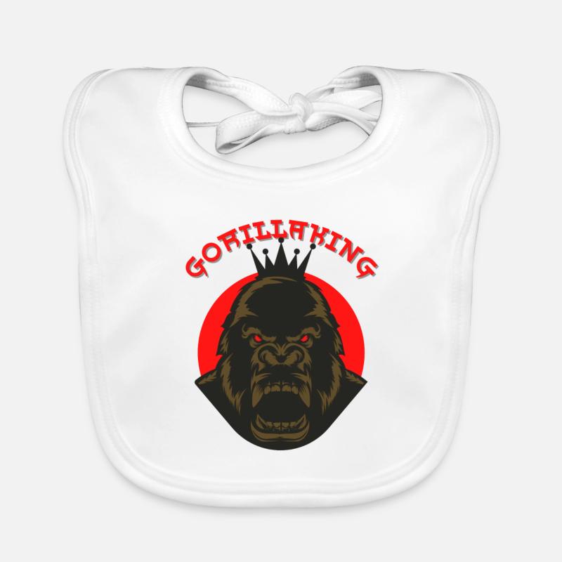Gorillaking Baby Bio-Lätzchen