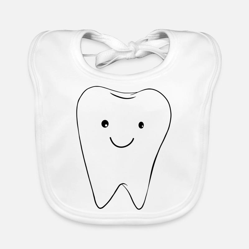 Dent sucrée Bavoir bio Bébé