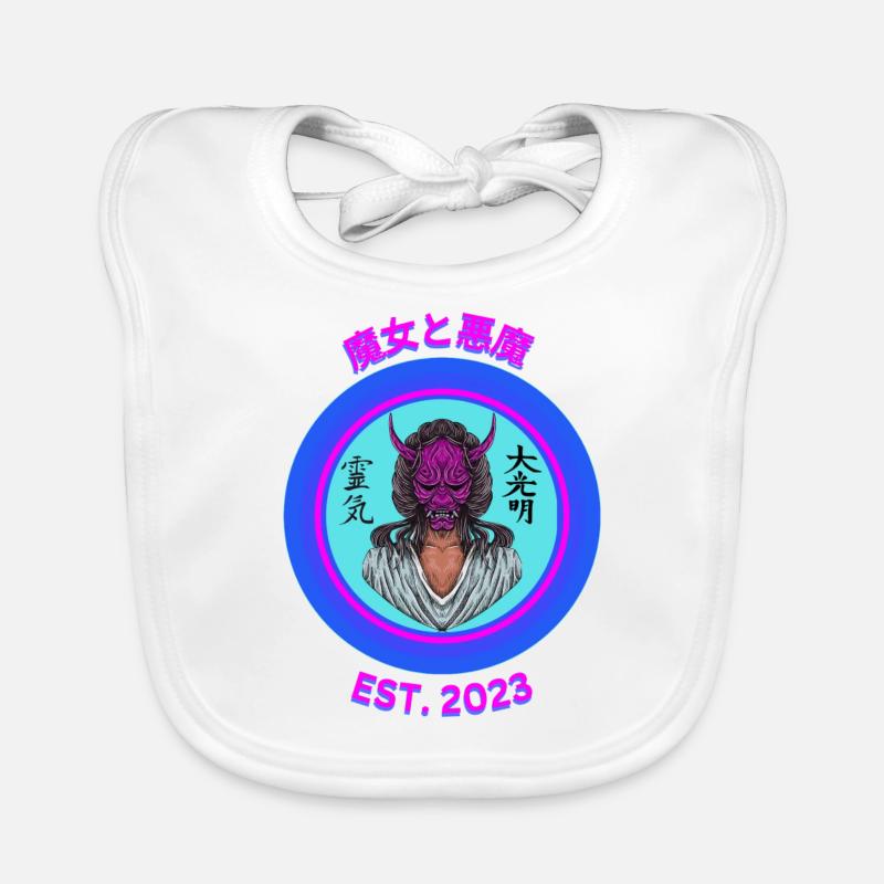 Witch & Devil Baby Bio-Lätzchen