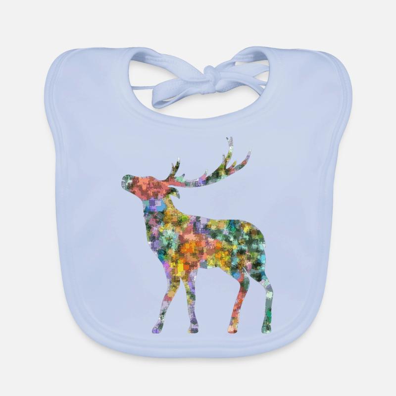 Deer Organic Baby Bibs
