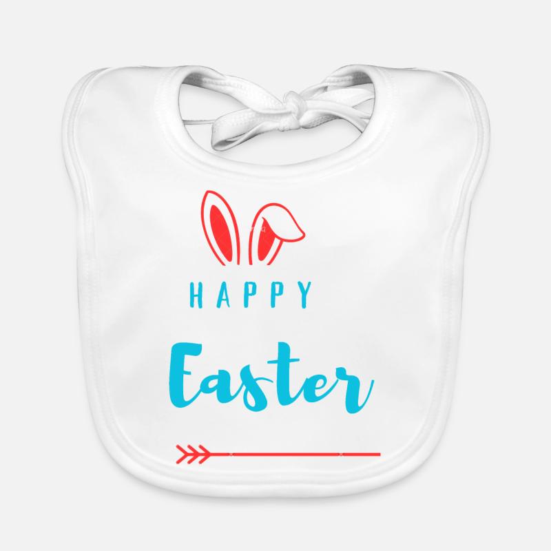 Happy Easter Bunny Easter Egg Hunt Squad Easter Wo Bavoir bio Bébé