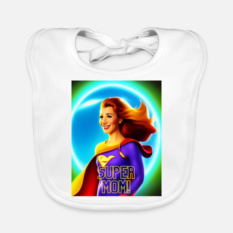 Super Mom! Organic Baby Bibs