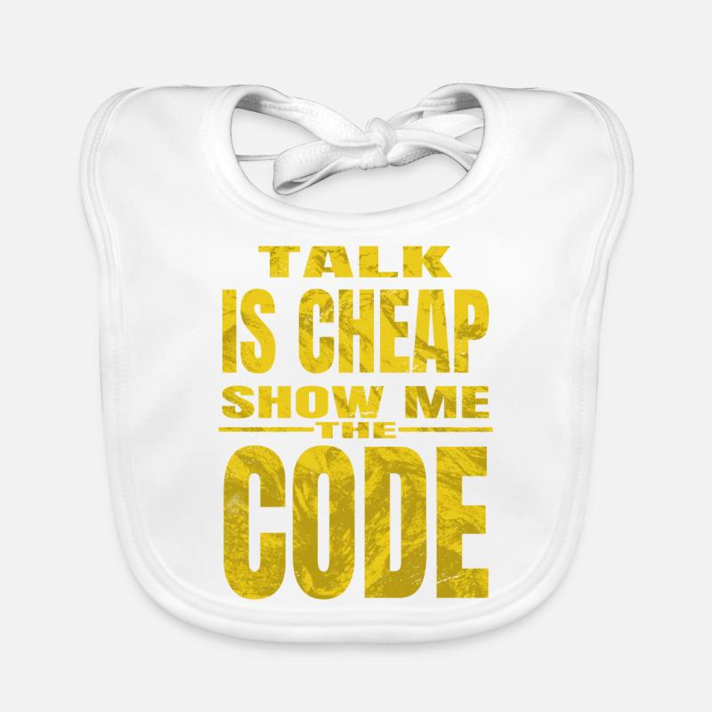 but i do computer science gift idea hacking coding Baby Bio-Lätzchen