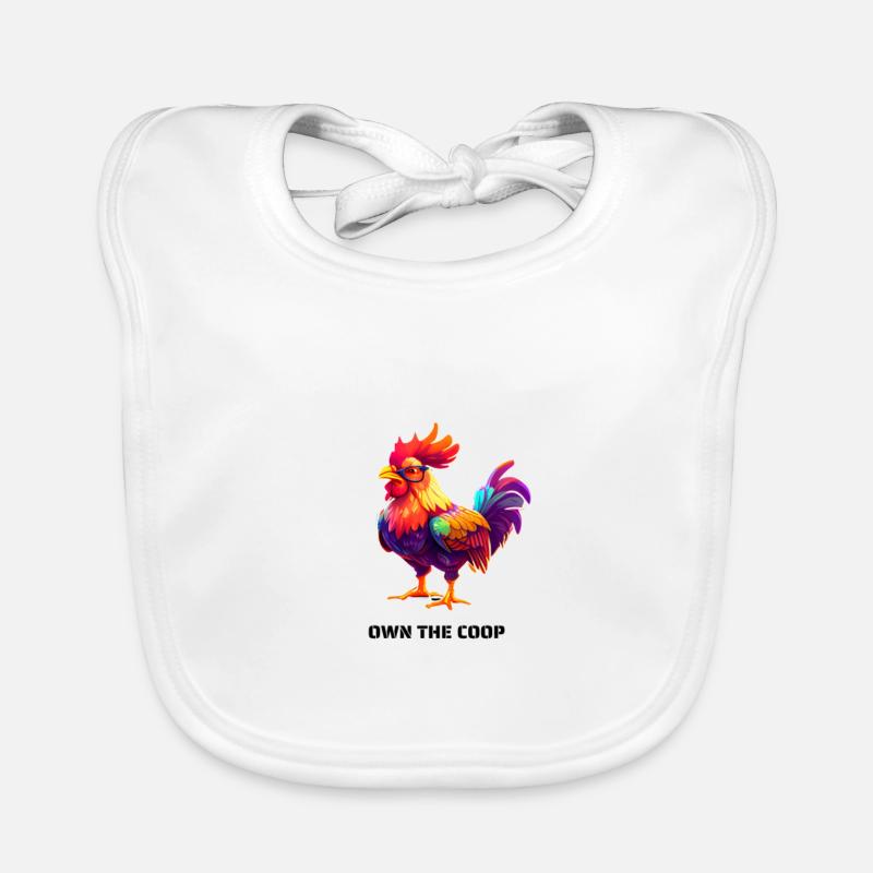OWN THE COOP Baby Bio-Lätzchen