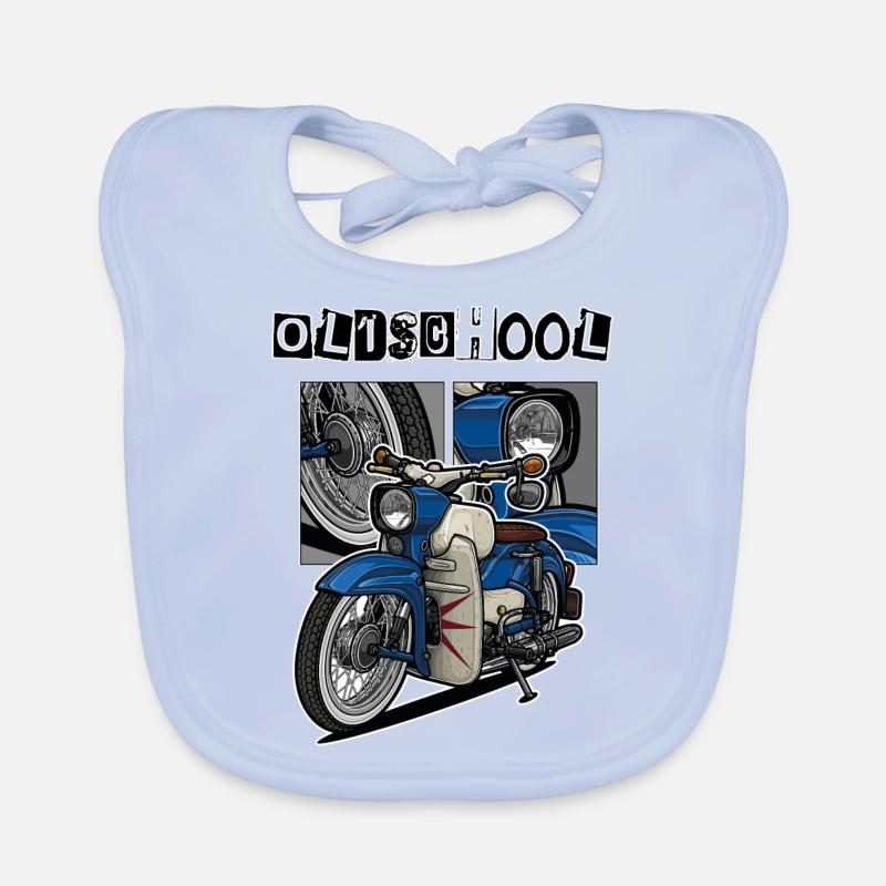 Épervier // Illustration Bavoir bio Bébé