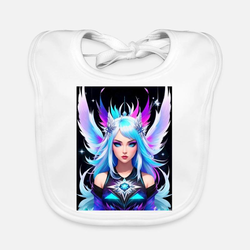 Ice Queen Galaxy Baby Bio-Lätzchen