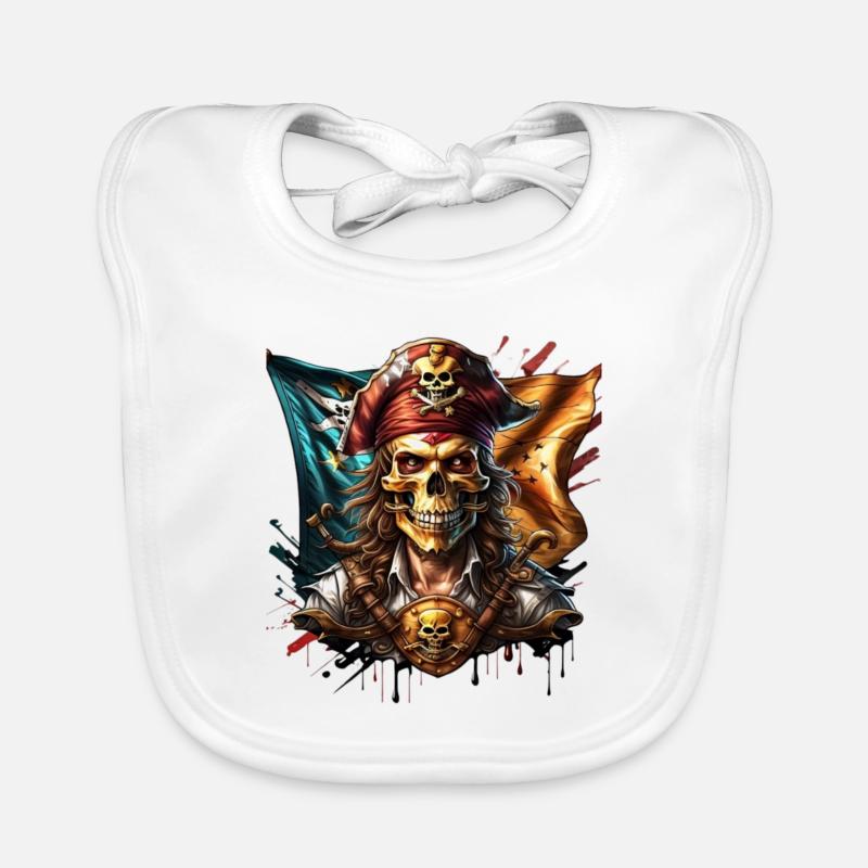 Pirate Bavoir bio Bébé