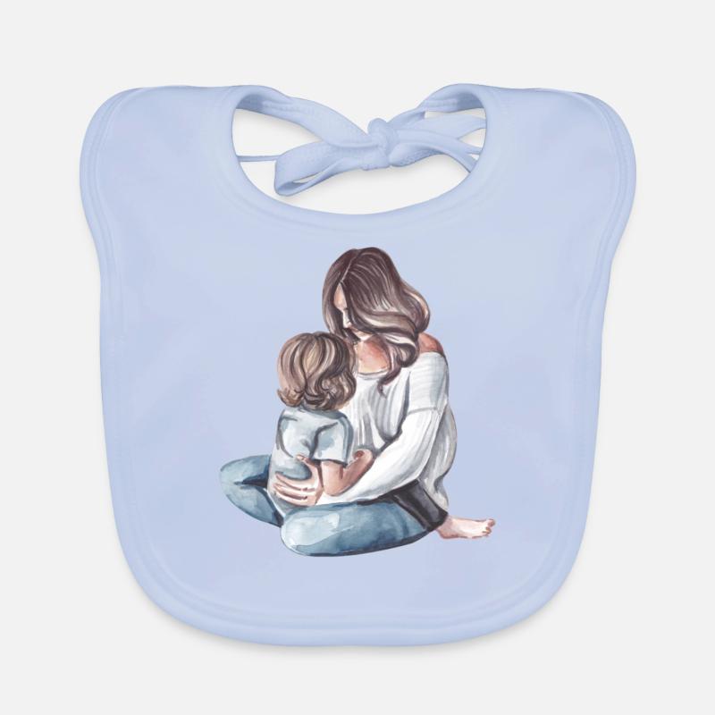 Mutter und Kind Baby Bio-Lätzchen