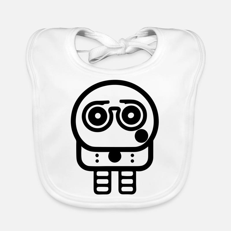 Petit robot Bavoir bio Bébé