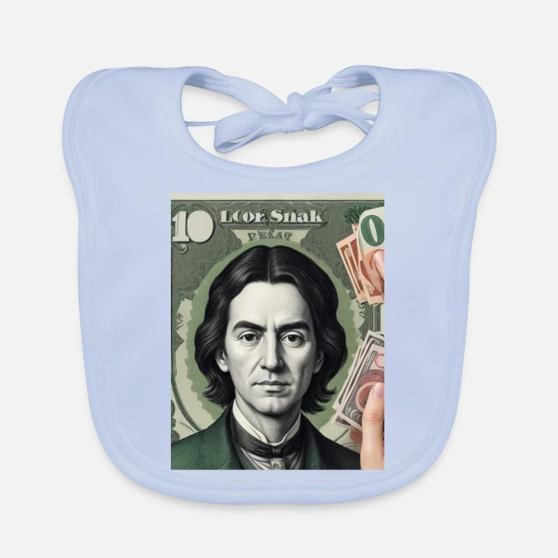 Conception des billets de banque Bavoir bio Bébé