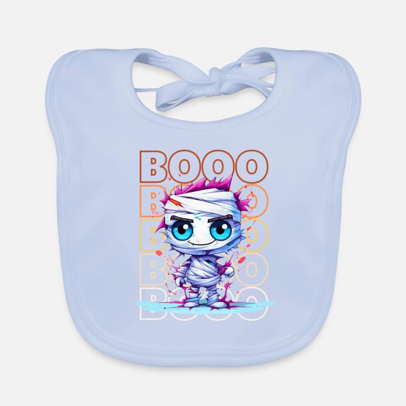 Chibi Wrap & Booo! Maman mignonne Tee ! Bavoir bio Bébé
