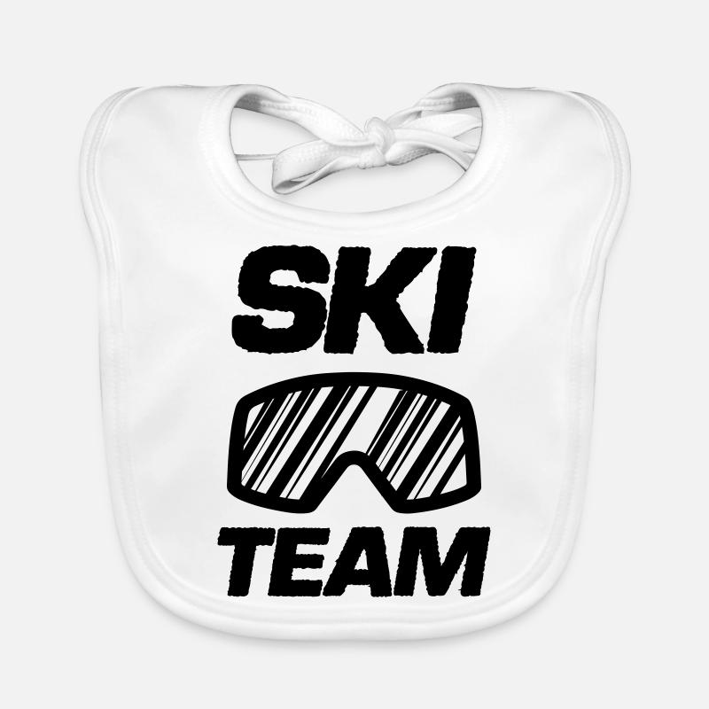 ski team Baby Bio-Lätzchen