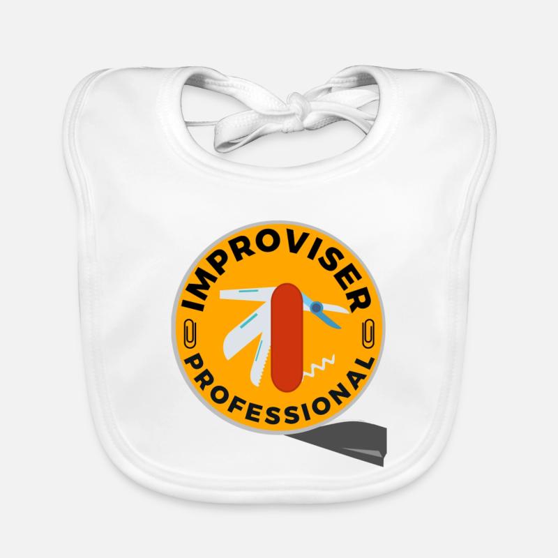 Improvisateur Professionnel Bavoir bio Bébé