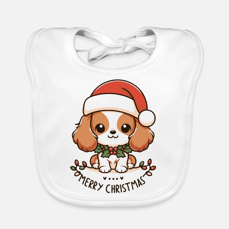 Charmanter Weihnachtspullover Baby Bio-Lätzchen