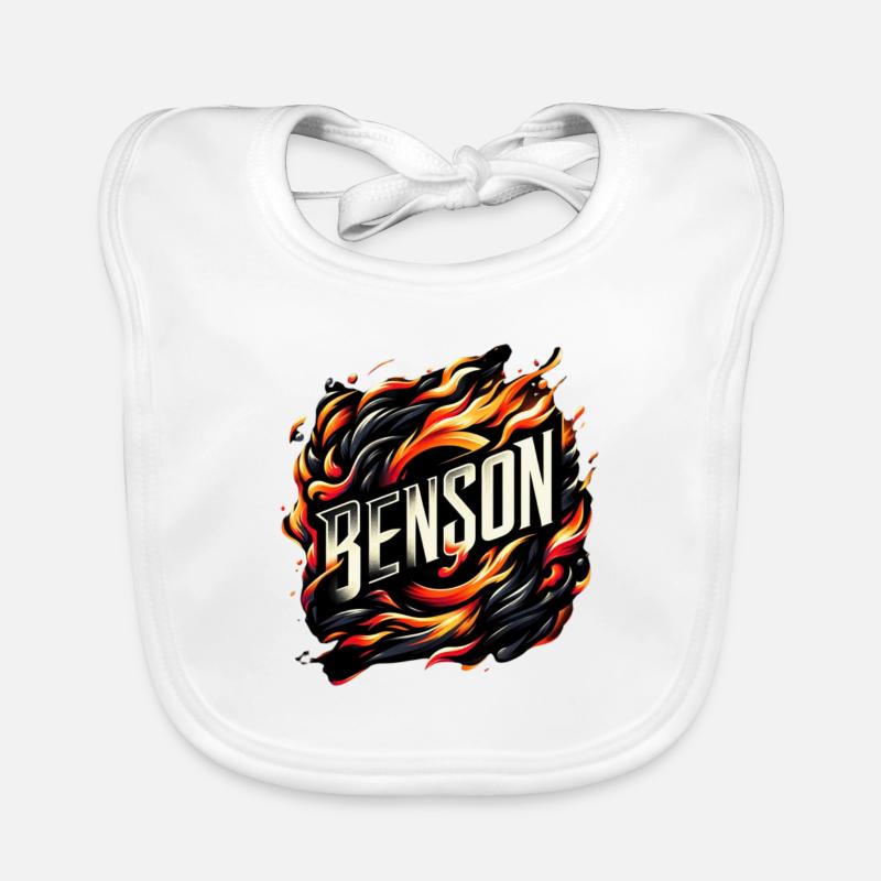 Benson Fire Baby Bio-Lätzchen