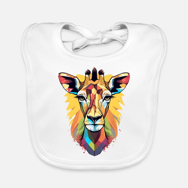 Giraffe Baby Bio-Lätzchen