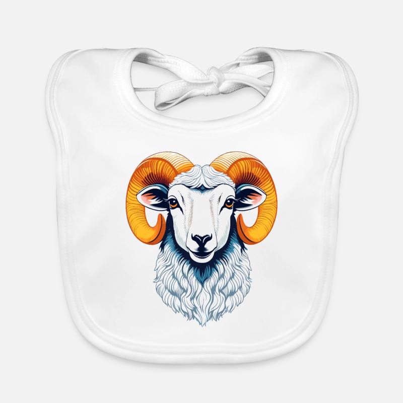 Mouton de Dall Bavoir bio Bébé