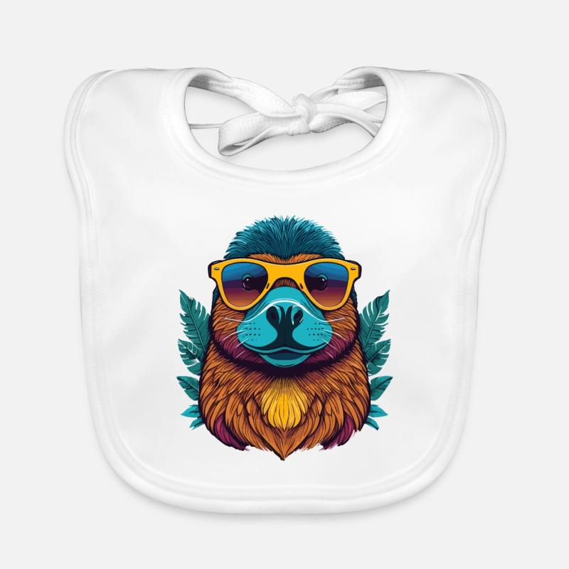 Ornithorynque Bavoir bio Bébé