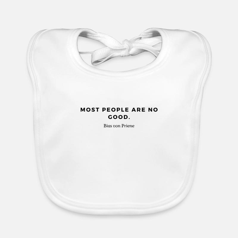 A Great Philosopher Organic Baby Bibs