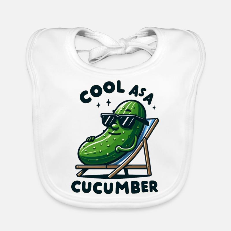 Cool As Acucumber Baby Bio-Lätzchen