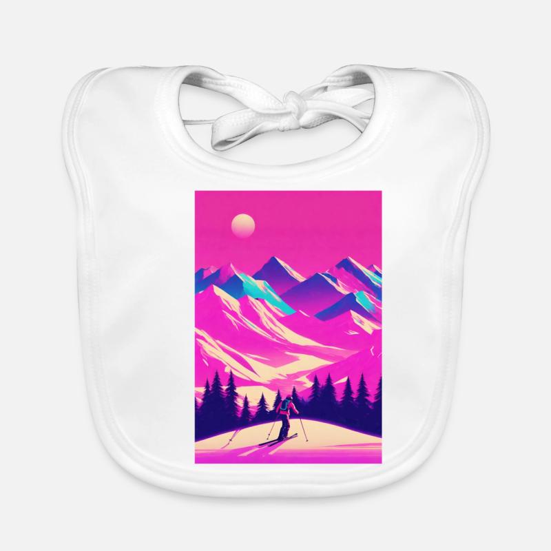 Ski Bavoir bio Bébé