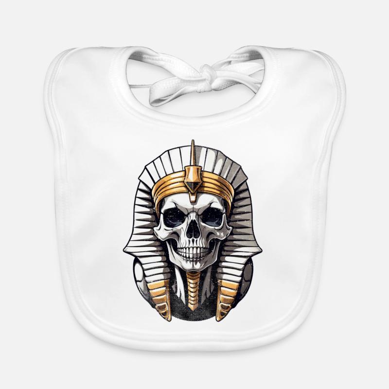 Pharaoh- Mummy - Egypt Organic Baby Bibs