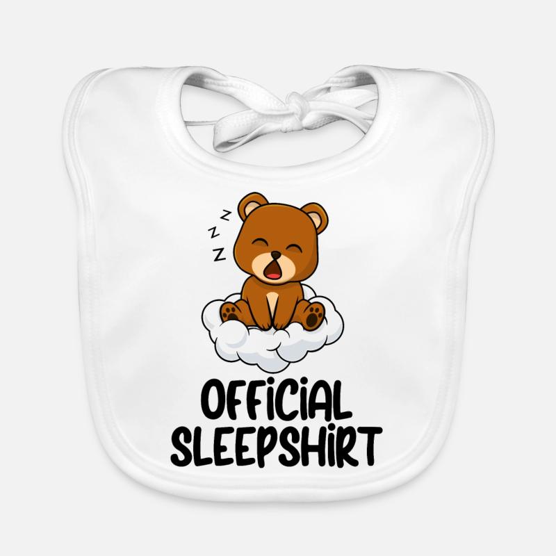 Lustiger Spruch Bild Witzig Humor Geschenkidee Baby Bio-Lätzchen