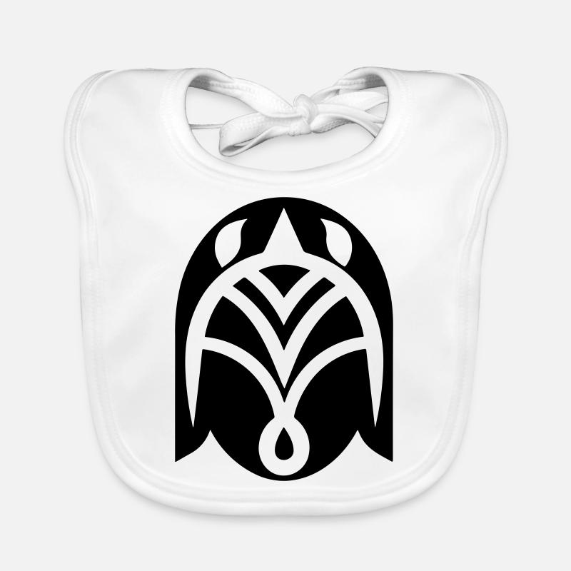 Wikingerhelm Krieger Baby Bio-Lätzchen