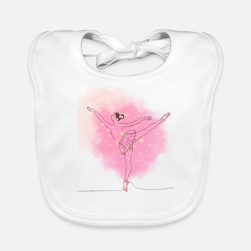 Ballerina Baby Bio-Lätzchen