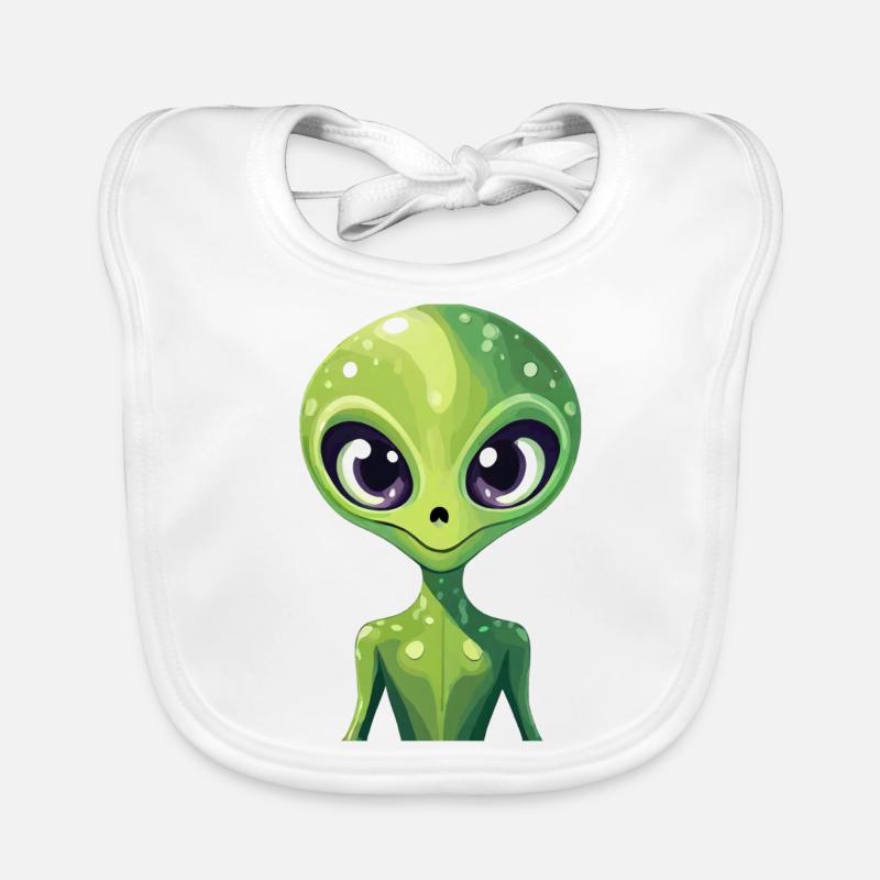 Alien or alien Organic Baby Bibs