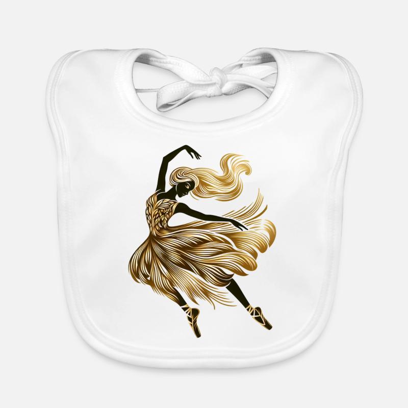 danseur Bavoir bio Bébé