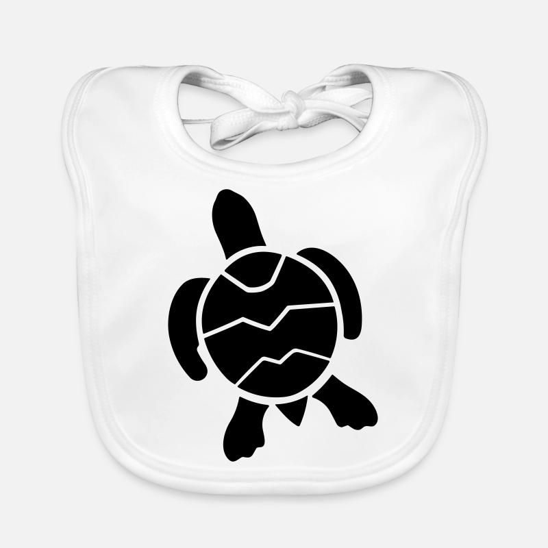 tortue Bavoir bio Bébé