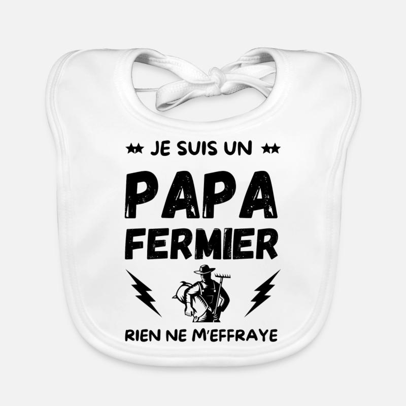 BAUER DAD Baby Bio-Lätzchen