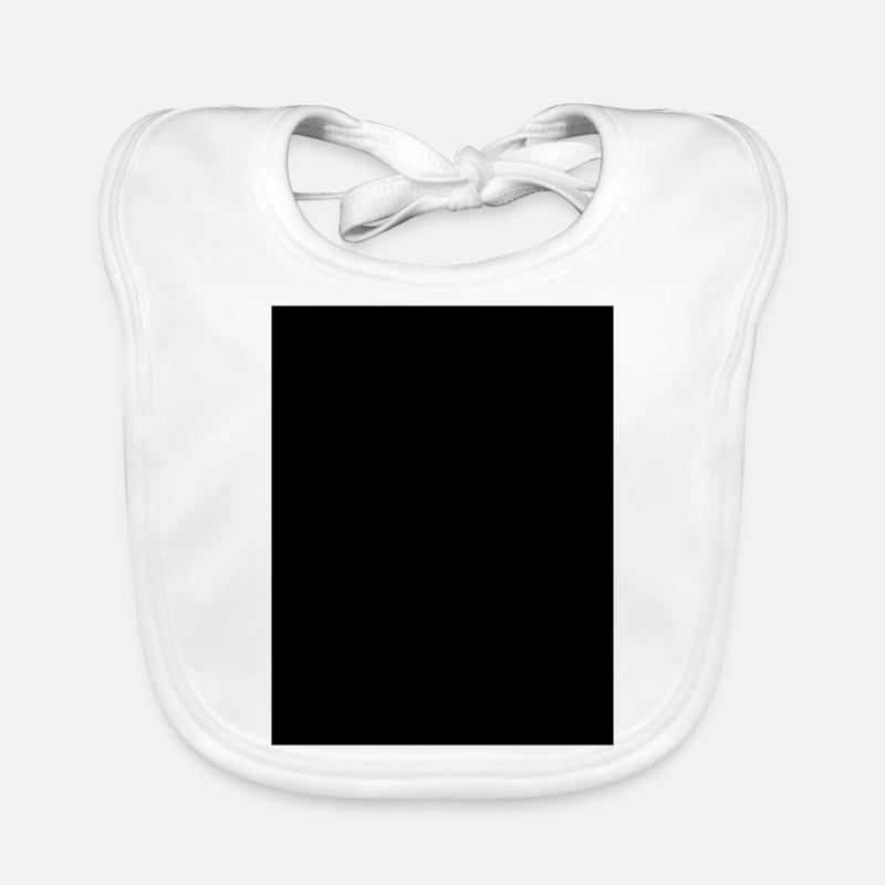 black Organic Baby Bibs