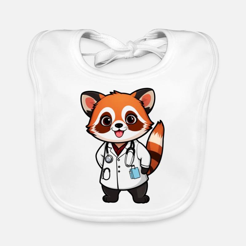 Dr. Red Panda Baby Bio-Lätzchen
