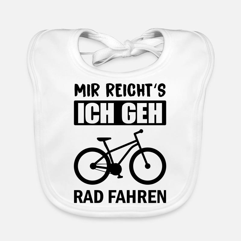 J’en ai assez du vélo Bavoir bio Bébé
