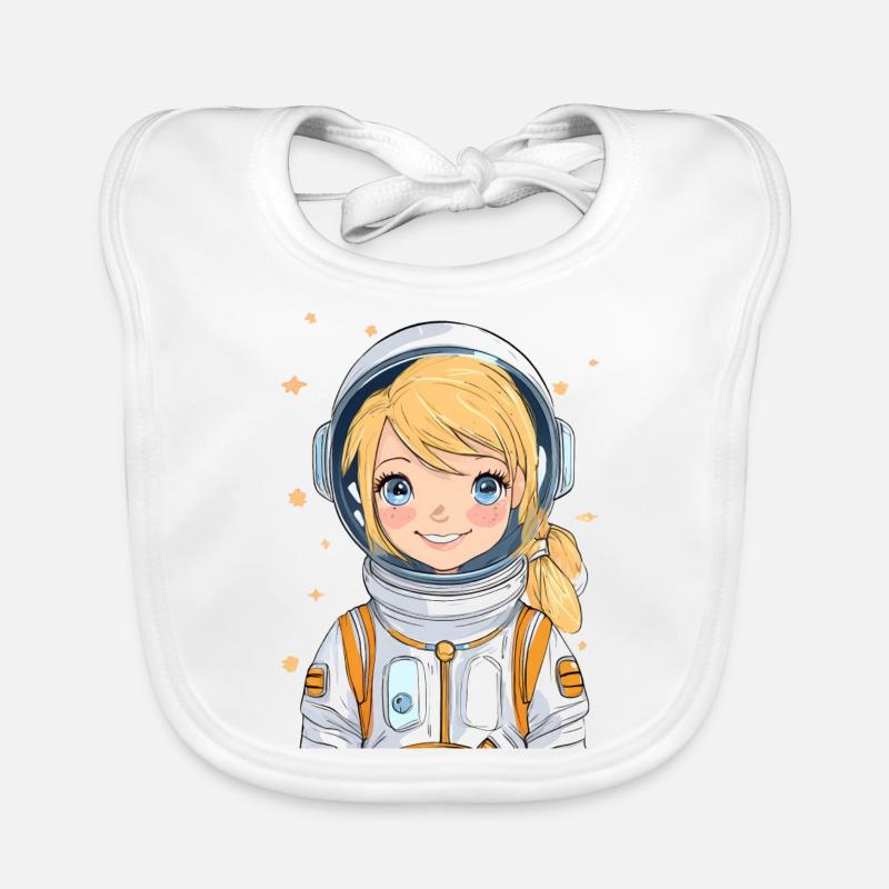 Astronaute Bavoir bio Bébé