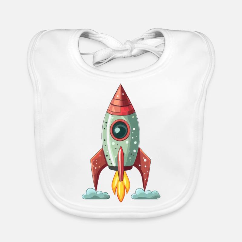 Rocket Organic Baby Bibs