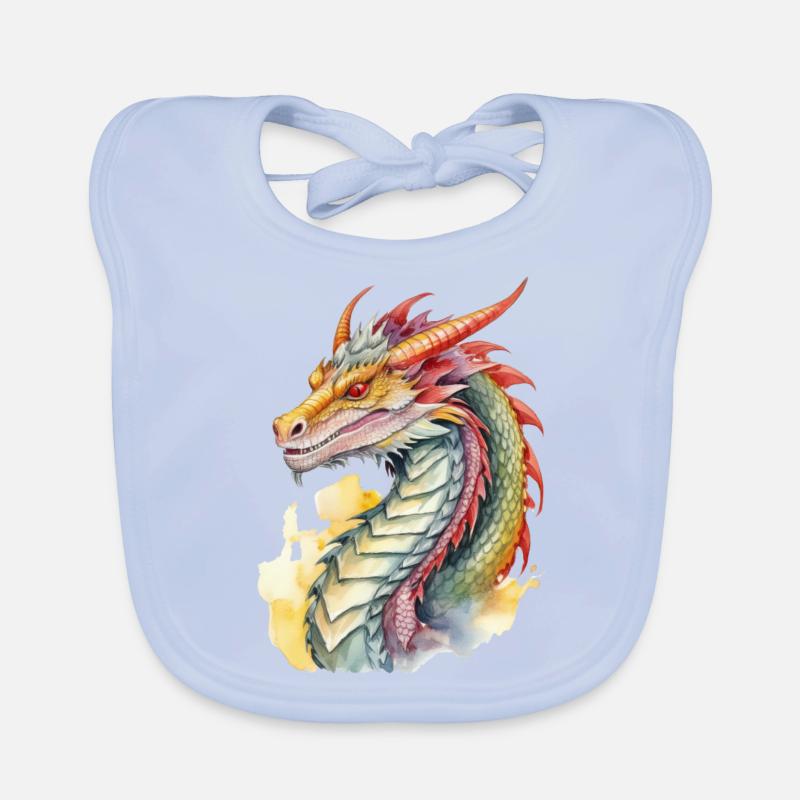 Drache Baby Bio-Lätzchen