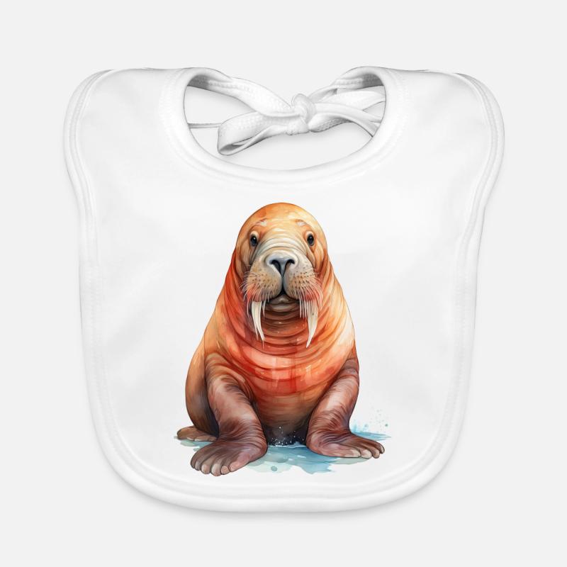 Walrus Organic Baby Bibs