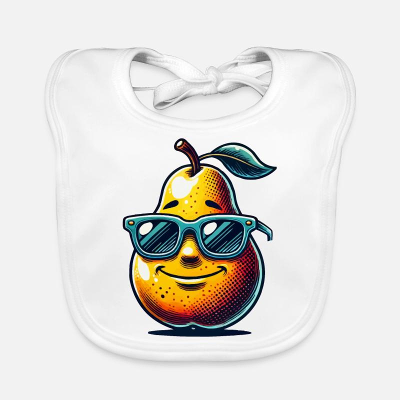 Pear Organic Baby Bibs