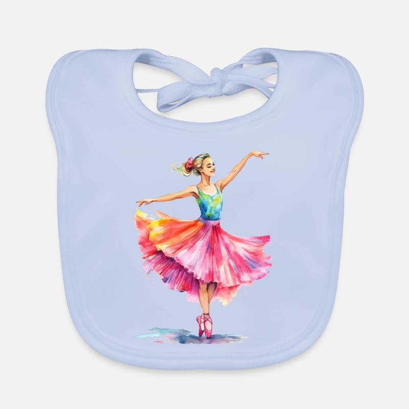 Danseur Bavoir bio Bébé