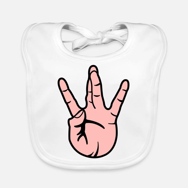 Main Westside Bavoir bio Bébé