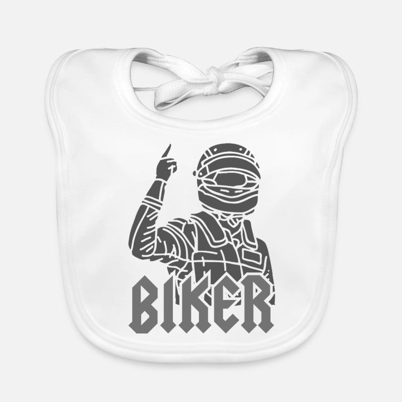 Biker Baby Bio-Lätzchen
